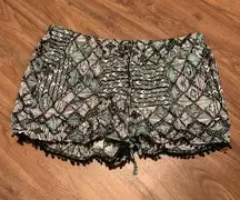 Tribal Print Shorts 