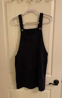 Overall Navy Corduroy Dress