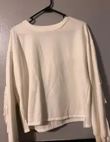 Fringe sweater