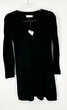 Odd Molly Cashmere Black Dress Size‎ XS Long Sleeve