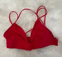 Red hot Triangle Bralette