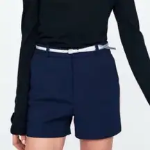 Zara Navy Blue Bermuda Shorts(Size 30)