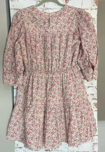 Hyacinth House Floral Mini Dress in Pink