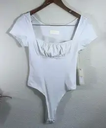 NWT Capulet Roberta white short sleeve bodysuit