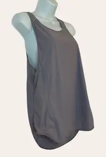 Uhventure Muted Purple Sleeveless Workout Tank Athletic‎ Top Shirt Mesh Panels M