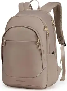 Light Flight Beige & Gold Travel Bag