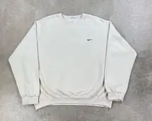 Nike Vintage 90s Cream  Crewneck