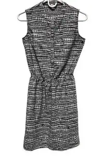 Merona  dress Women's Size XS Xsmall  Black & Grey‎ Sleeveless office BKE-C