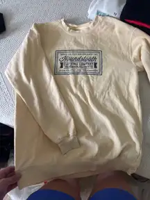 Crewneck houndstooth