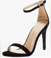 Dream Paris NEW 🖤 Dream Pairs 4” Strappy Heels 👠👠🖤