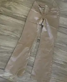 Vintage Caché tan pants size 8