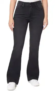 Kensie Vintage Luxe Black Flare Savannah Jeans | 12‎ 31