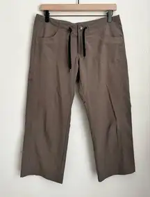 Patagonia women Brown Active Cargo Crop Pants 6