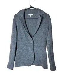 Neiman Marcus  100% Cashmere Single Button Sweater Cardigan Blazer Size XS