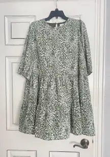 Green Floral Dress