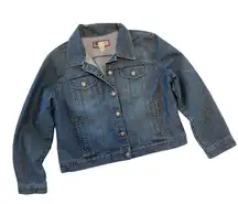 Vintage Denim Blue Jean Jacket