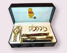 Disney Vintage  Ladies Wristwatch Pooh Bear and Piglet Quartz Women Watch