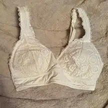 SO White Lace Bralette