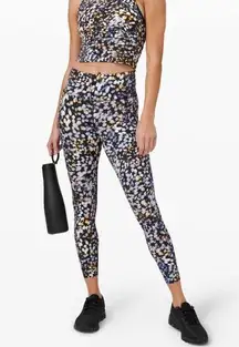 Lululemon Fast and Free Tight II 25" *Non-Reflective Nulux Metropolis Glow Multi