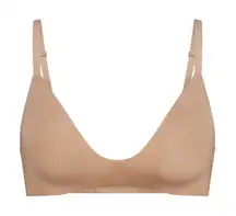 NWT Skims Wireless Form T-shirt Demi Bra Clay Nude BR-WRL-1889 sz 34DDD