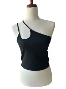 Abercrombie & Fitch one shoulder crop top