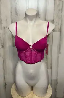Juicy couture pink corset size 34B