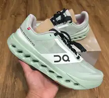 ON CLOUDSURFER mineral running athletic training lace up shoes sneakers sz 7 new