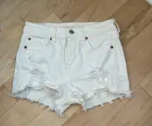 Outfitters Denim White Shorts