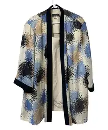 R&M RICHARDS Women 2 PIECE Tank/Jacket Attached Size 28WP Wedding Guest USA Made