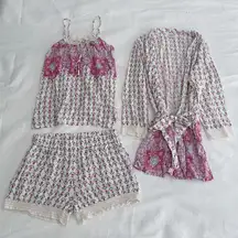 3 Piece Pajama Set