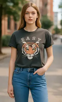 NWT Wildfox X Revolve Easy Tiger Keke Tee