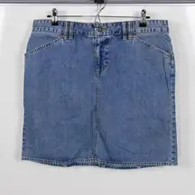 Old Navy Y2K Low Rise Denim Skirt