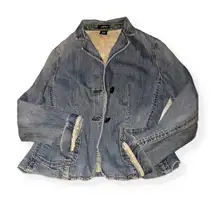 Gap Stretch Denim blazer jacket