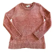 Orvis Ladies Crew neck Chenille Sweater Size Small