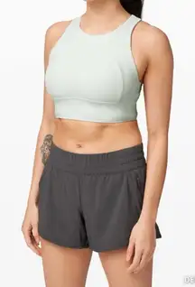 Lululemon Set Challenger‎ Athletic Workout Sports Bra in Island Mist Size 8