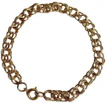 The Great Yellow Gold Filled Double Rollo for Charms Link Chain Bracelet