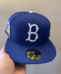 New Era Myfitteds Brooklyn dodgers 1955 jackie Robinson size 7 5/8 brand new sold out