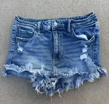 Willow & Root The Vintage Dad Jean Shorts Frayed Hem WC144 Size 27 The Buckle