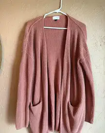 Rust colored cardigan Universal threads 