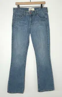 Vintage Y2K Levi Strauss Signature Low Rise Bootcut Jeans Sz 8 Medium Western
