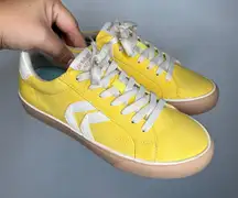 Dr Scholls Size 6.5 Offline Sneaker Women's Mustard Yellow Casual Walking Shoes