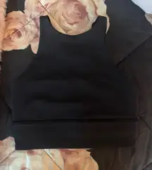 Lululemon Black Crop Top