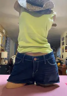 Levi's Shorty Short jean shorts.