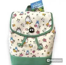 Studio Ghibli My Neighbor Totoro Floral Slouch Rucksack backpack