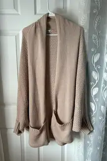 Davi & Dani Women's Dolman Sleeve Cardigan Sweater oversized to fit XL