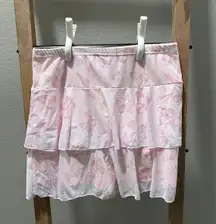 Cider Light Pink Butterfly Skirt