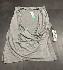 Stitch Fix Nine Britton Cheetah Knot Tee Shirt Women's Sz.‎ Large *NWT* D-218