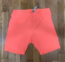 SKIMS Size XL Neon Orange fits everybody biker shorts limited edition women's