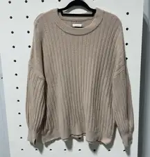 Aerie sweater size medium light brown / nude