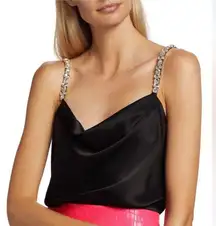 Alice and Olivia rhinestone top